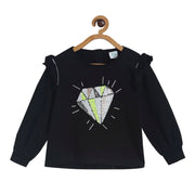 Pack of 1 knit top - lime for 3-6 Months