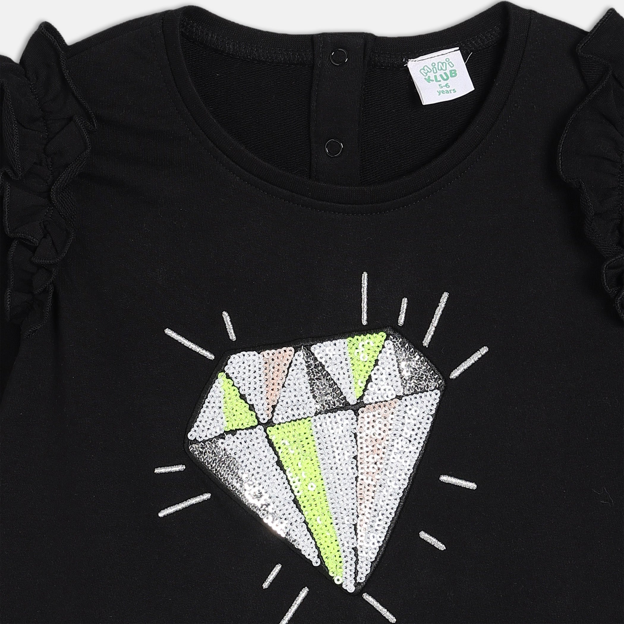 Pack of 1 knit top - lime for 3-6 Months