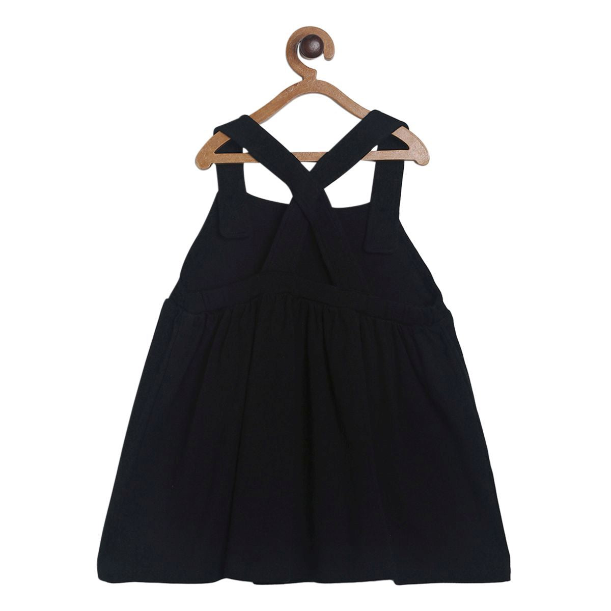 Pack of 2 pinny set - black for 3-6 Months