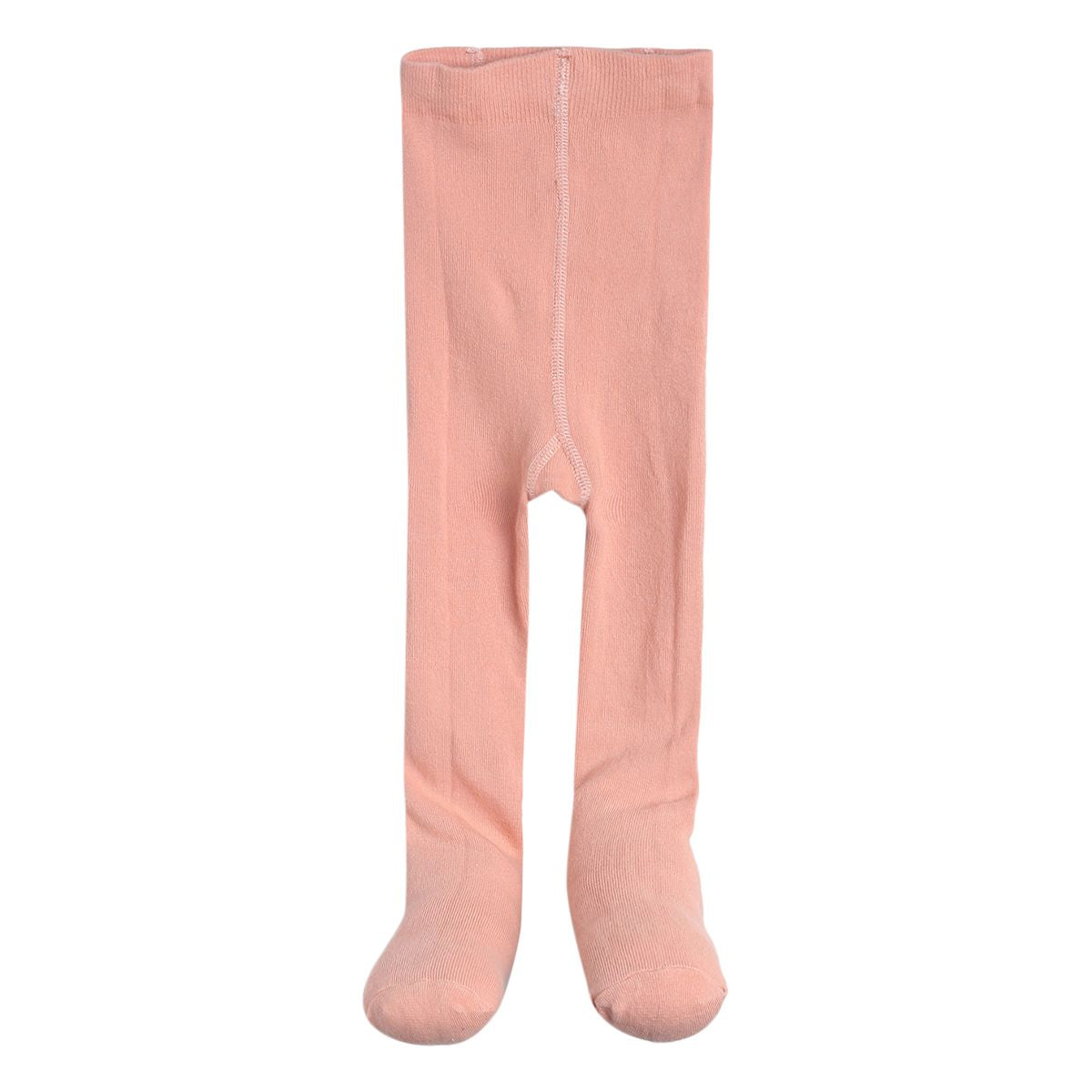 Baby Girls Pink and Black Cotton Blend Footed Tights Pack of 2 Stretchable Regular Fit Everyday Wear