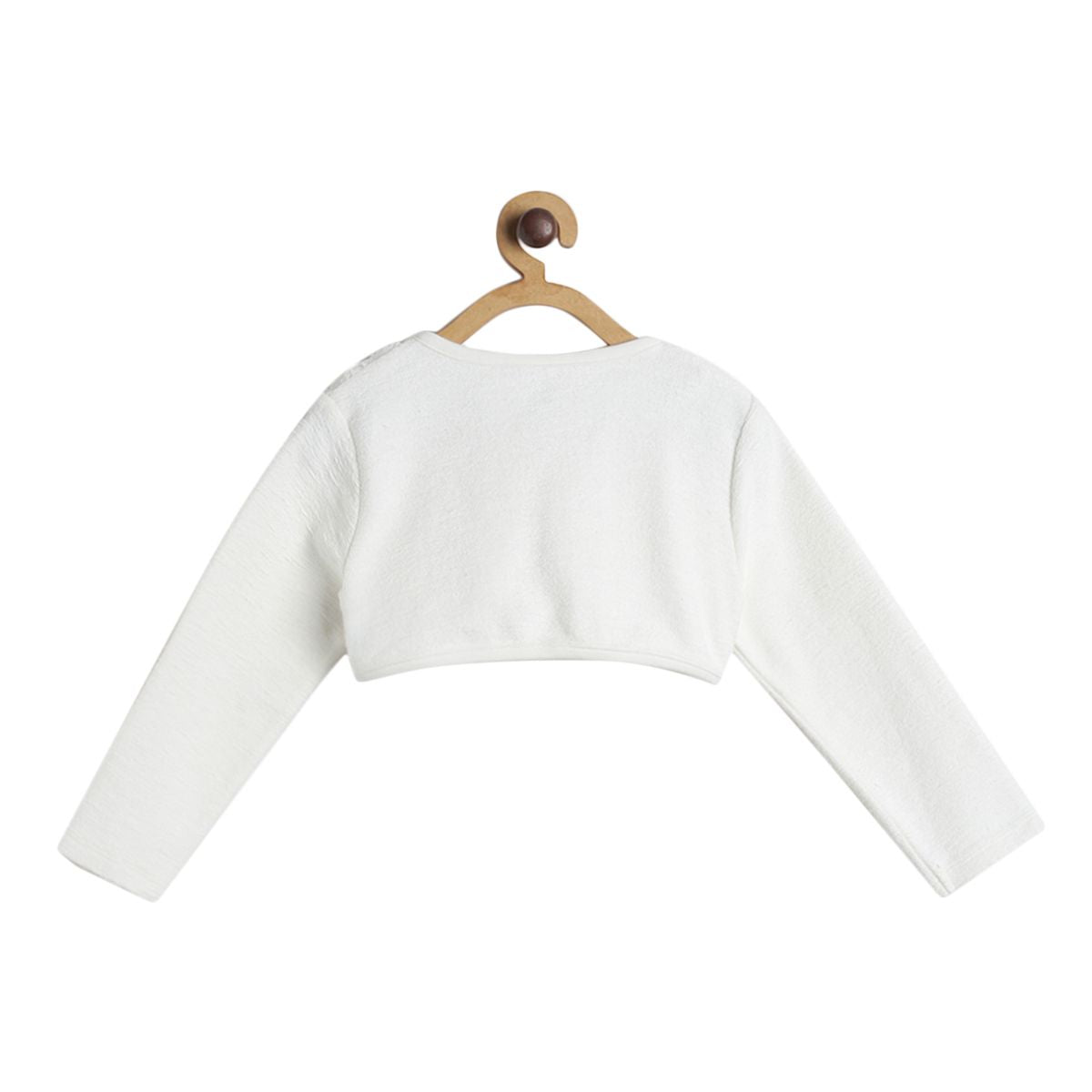 Girls White Shrugs