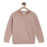 Pack of 1 knit sweat shirt - beige for 3-6 Months