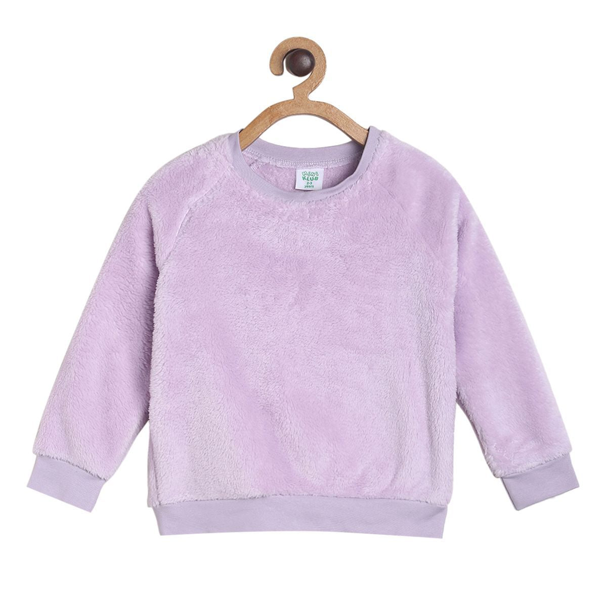 Pack of 1 knit sweat shirt - lilac for 3-6 Months