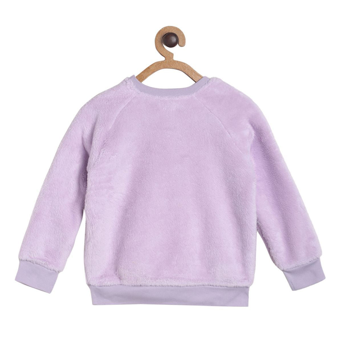 Pack of 1 knit sweat shirt - lilac for 3-6 Months