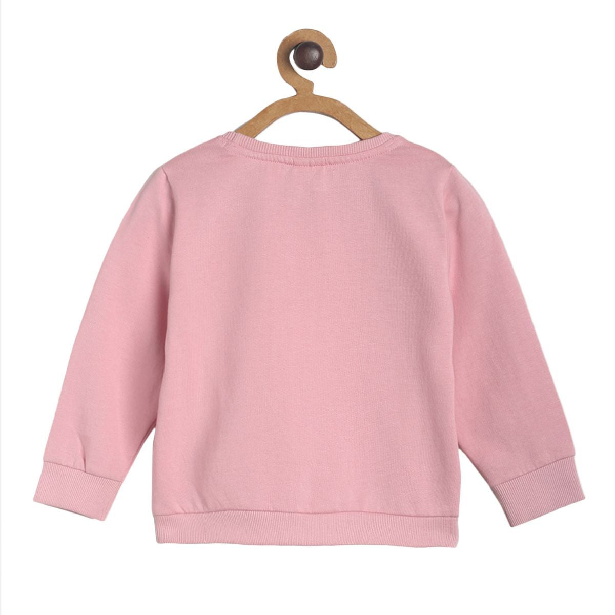 Pack of 1 knit sweat shirt - peony for 3-6 Months