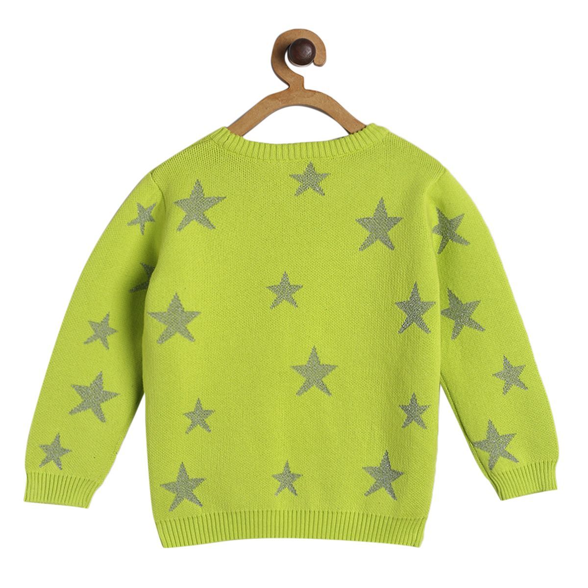 Pack of 1 sweater - lime for 3-6 Months