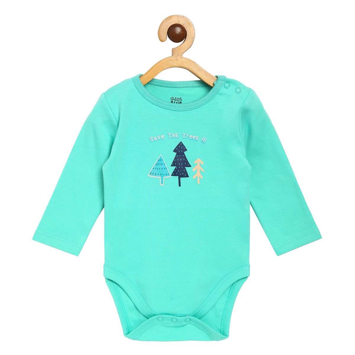 Pack of 3 bodysuit - turquoise green for New Born
