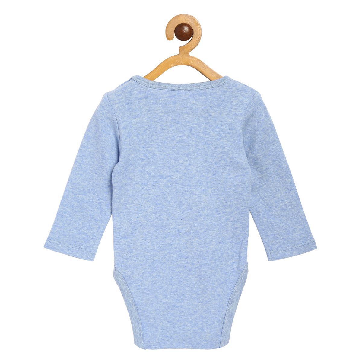 Pack of 3 bodysuit - sky blue & dark blue for New Born
