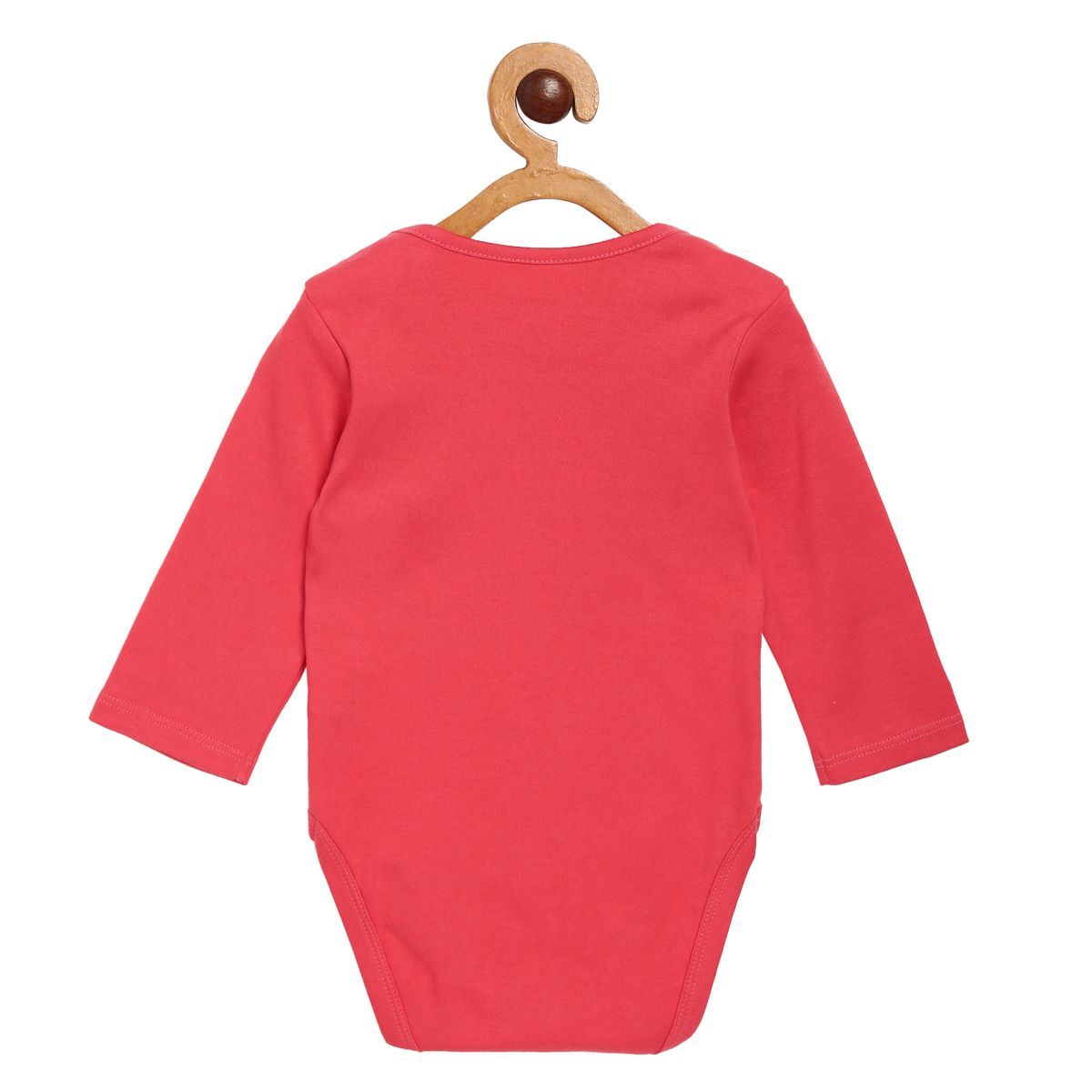 Pack of 3 bodysuit - coral red for New Born