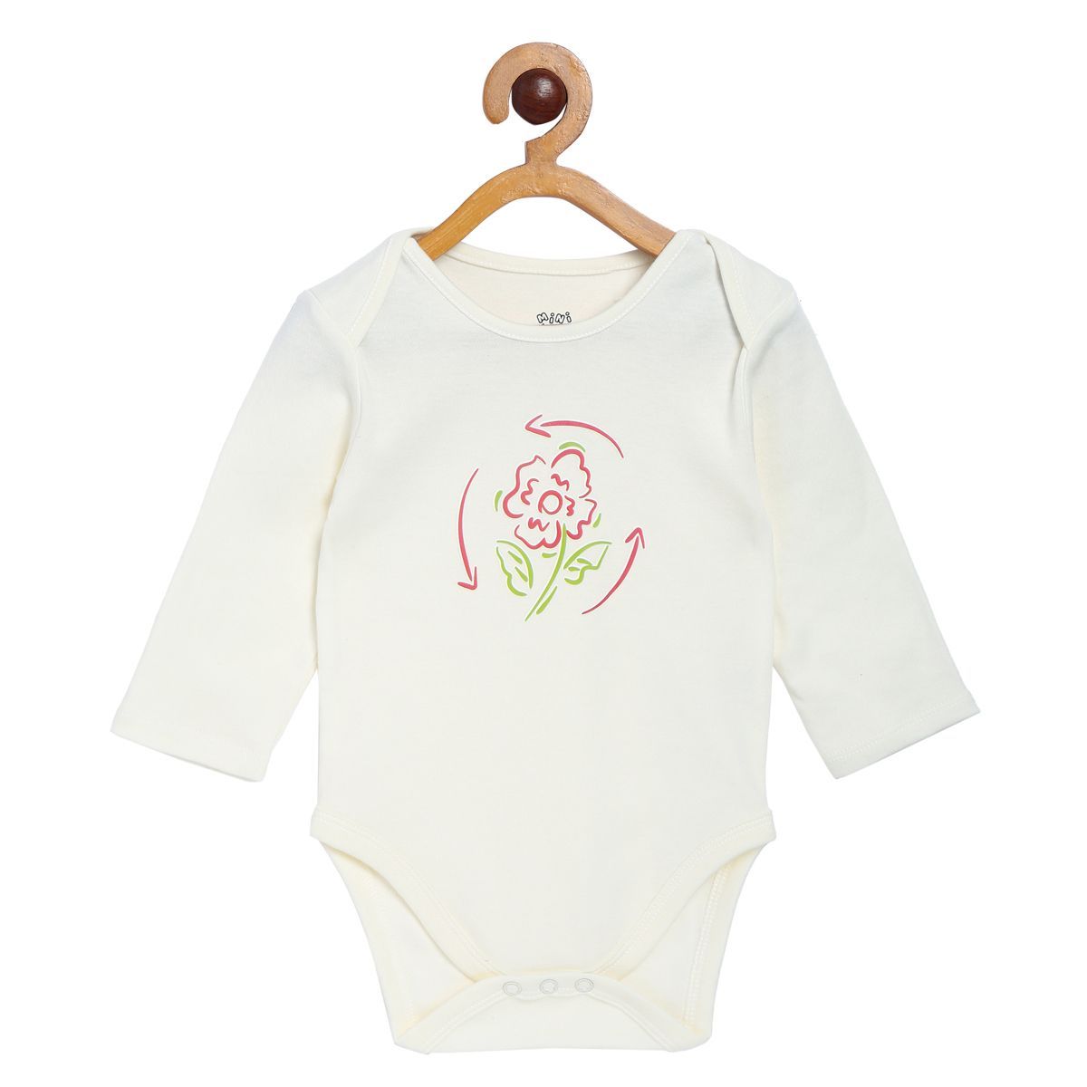 Pack of 3 bodysuit - coral red for New Born