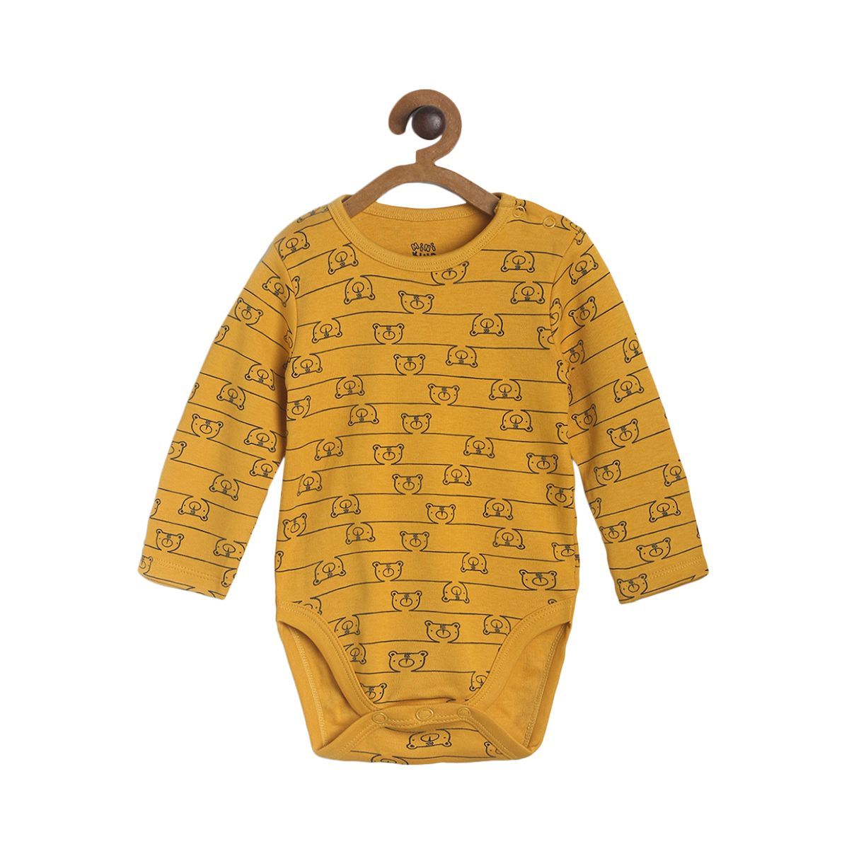 Pack of 3 bodysuit - golden brown for New Born