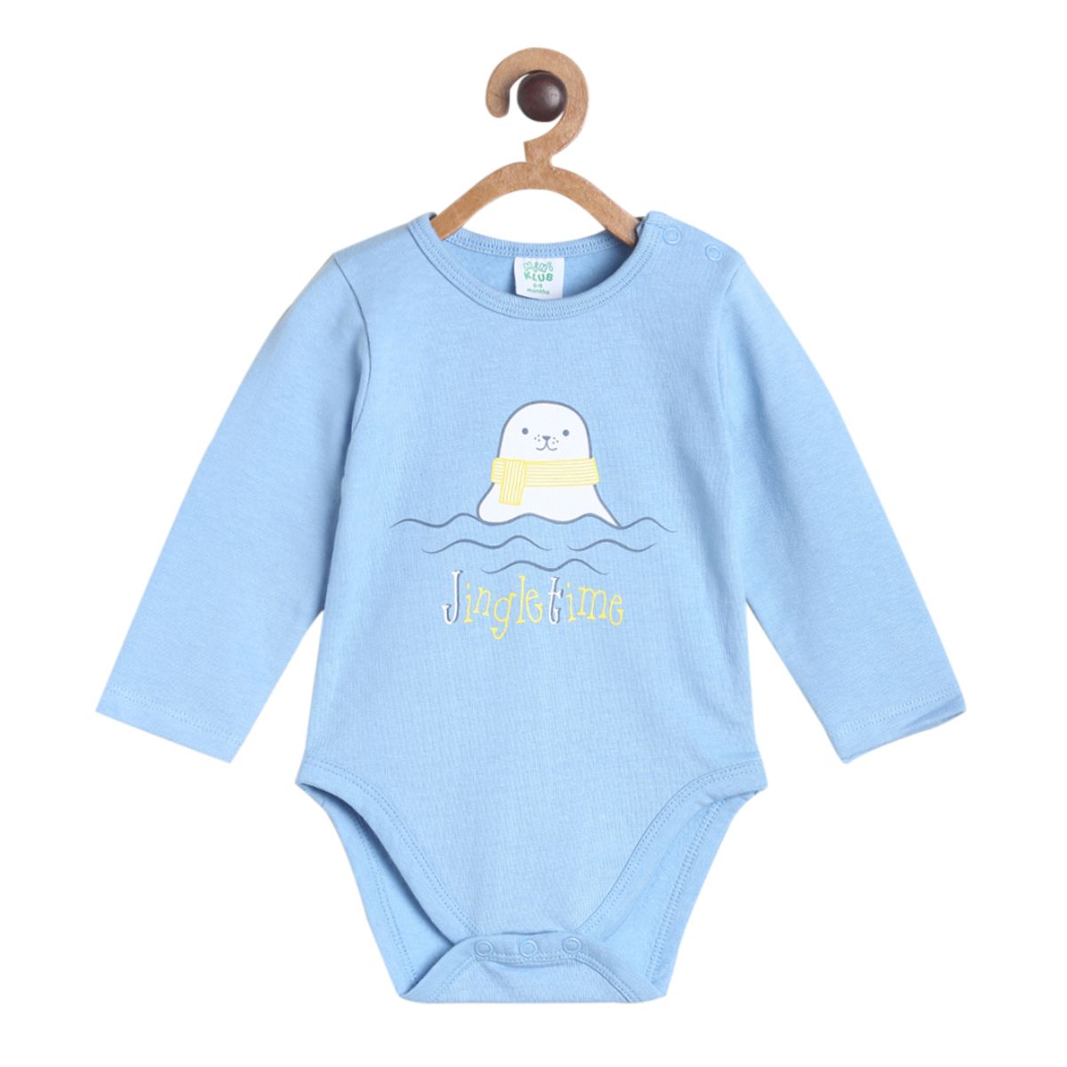 Pack of 3 bodysuit - navy and marshmallow for New Born