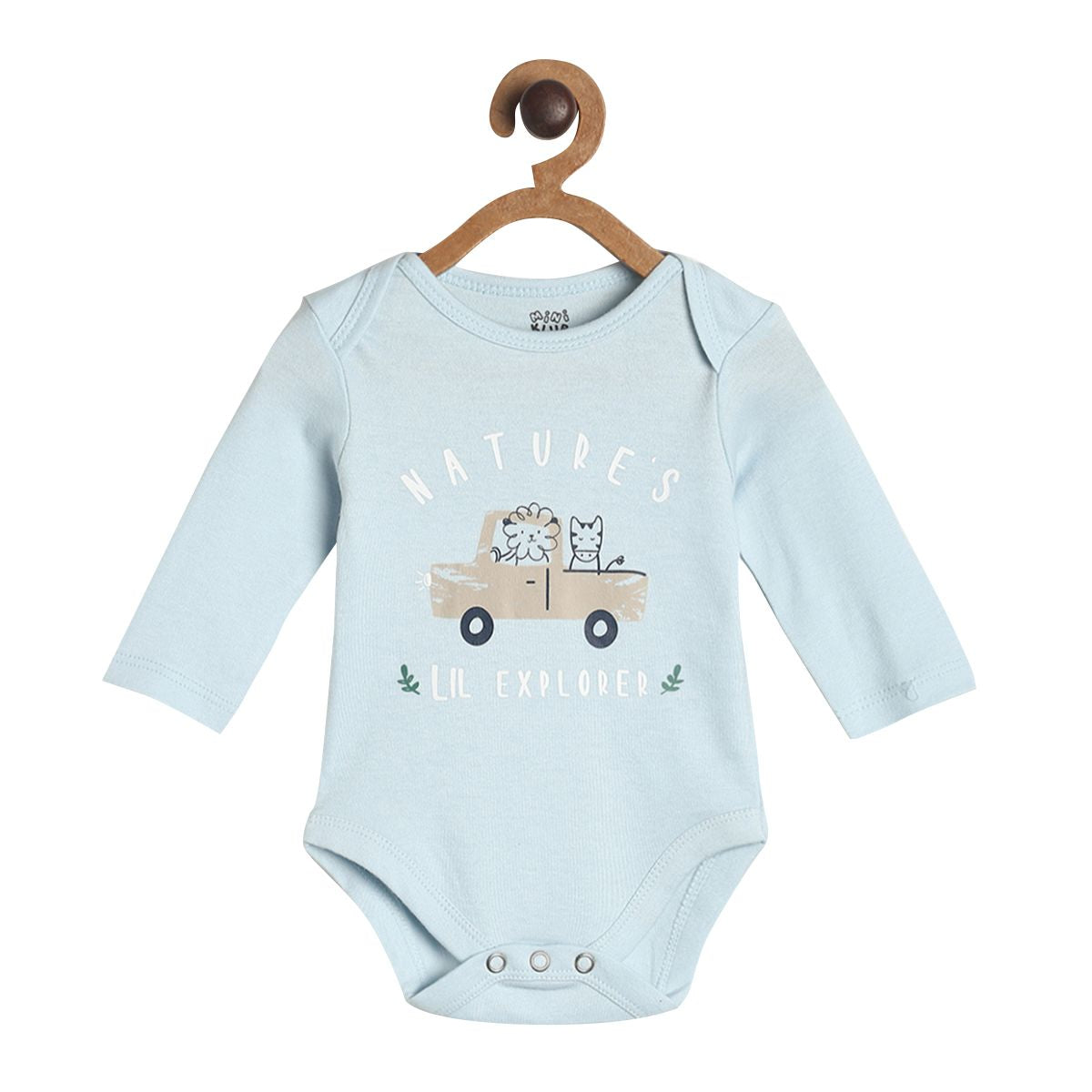 Pack of 3 bodysuit - blue, navy for New Born