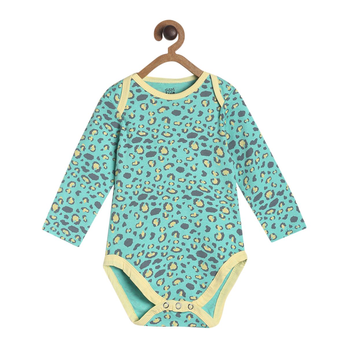 Pack of 3 bodysuit - white, yellow, mint for New Born