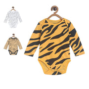 Pack of 3 bodysuit - yellow for New Born