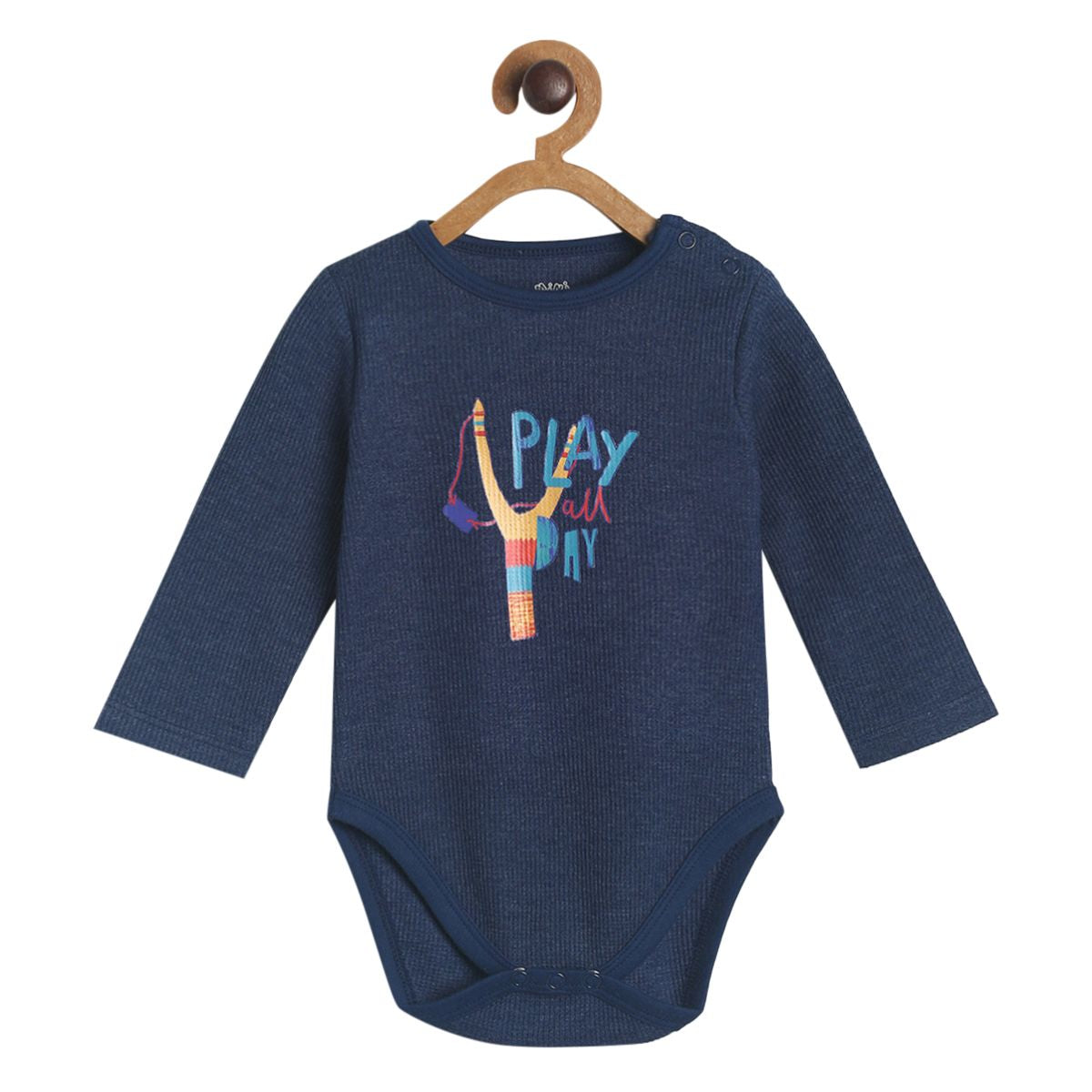 Pack of 3 bodysuit - navy blue for New Born