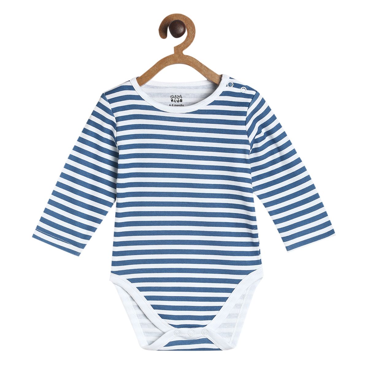 Pack of 3 bodysuit - white & blue for New Born