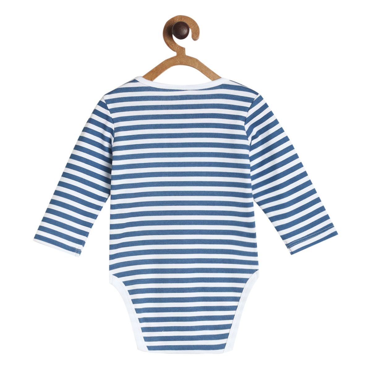 Pack of 3 bodysuit - white & blue for New Born