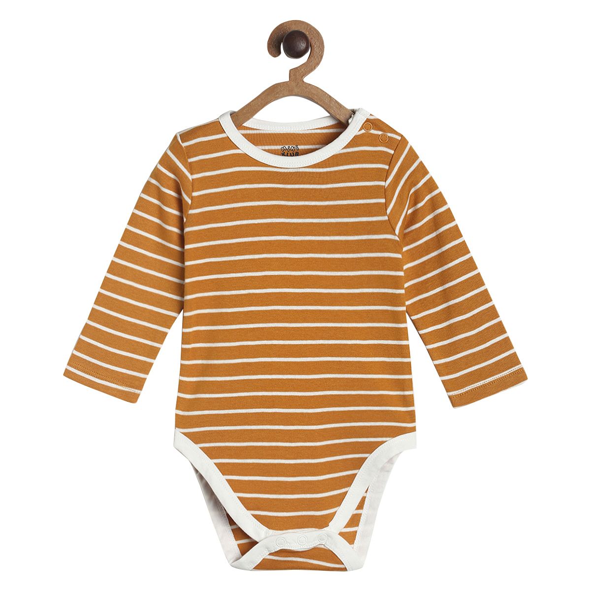 Pack of 3 bodysuit - white & brown for New Born