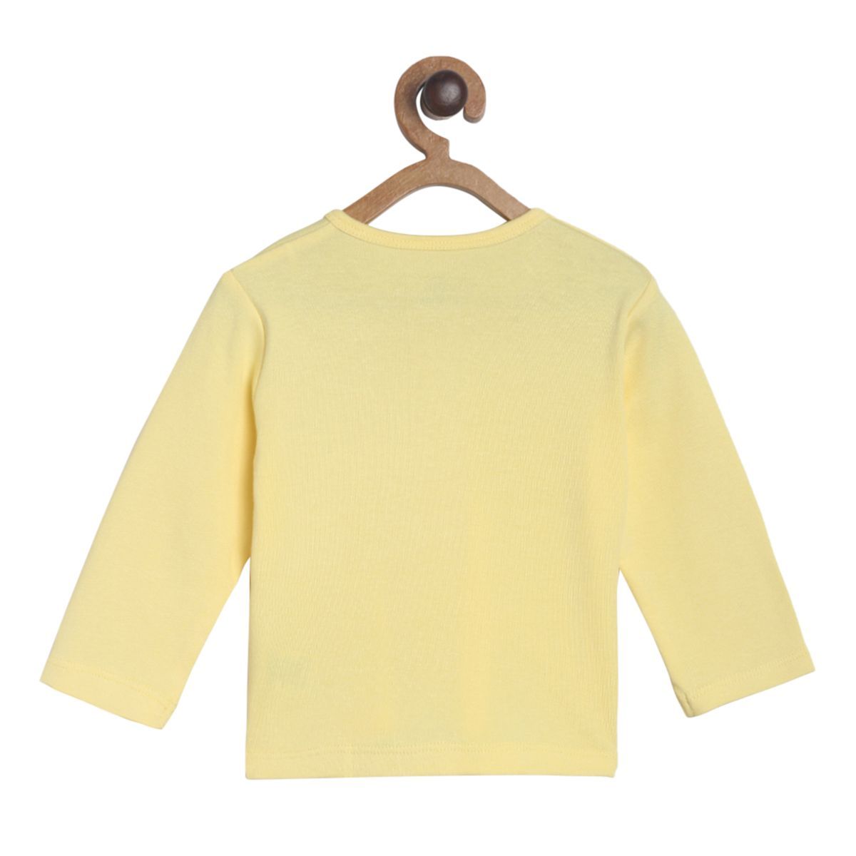 Pack of 3 front open vest - mango yellow for New Born