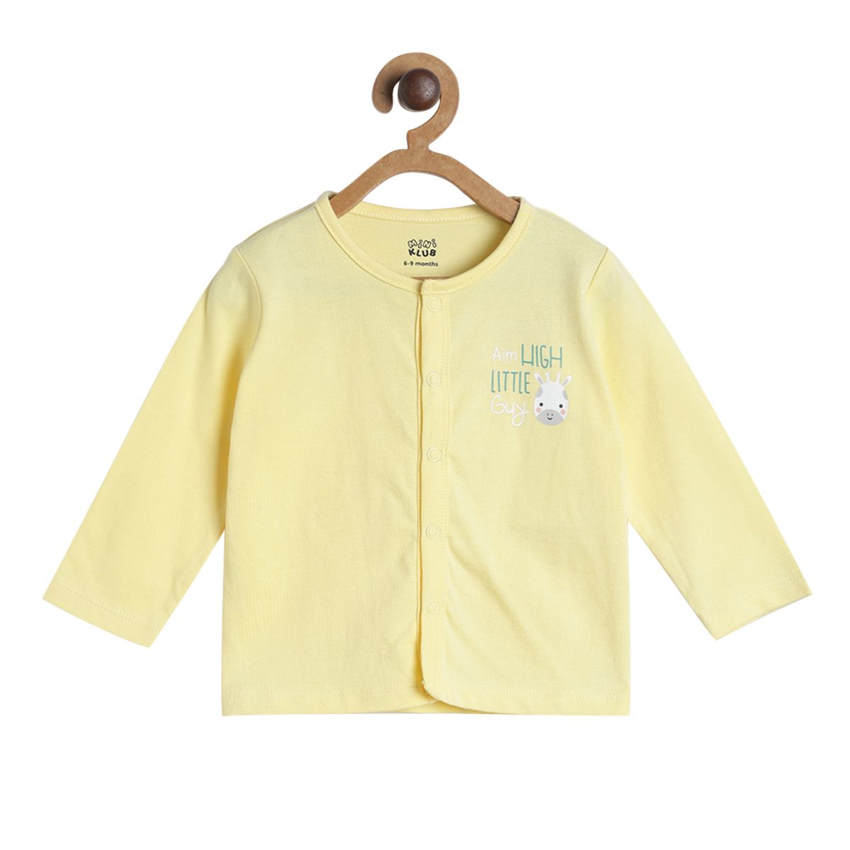 Pack of 3 front open vest - jade green for New Born