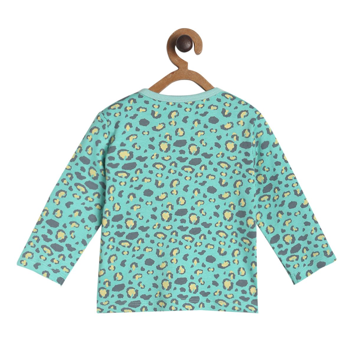 Pack of 3 front opn vest - turquoise green for New Born