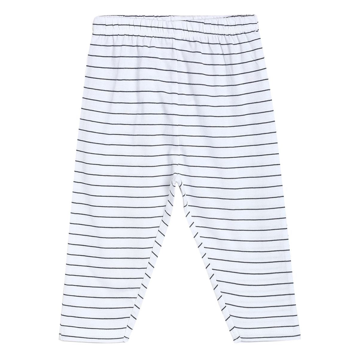 Pack of 3 knit bottom - white & blue for 0-3 Months
