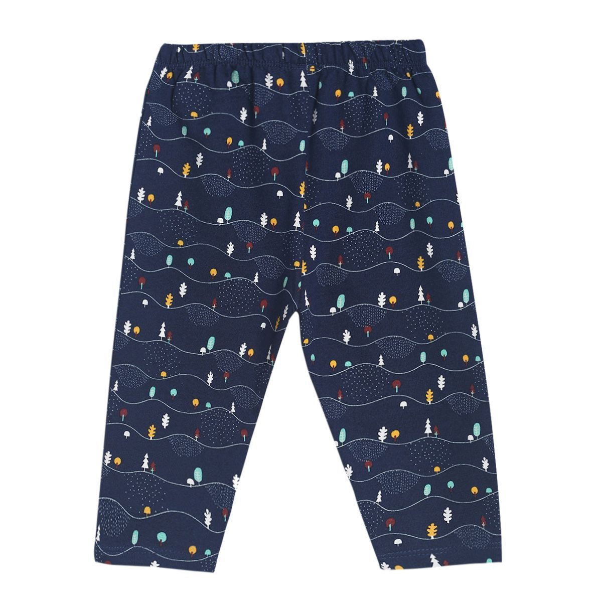 Pack of 3 knit bottom - navy blue for 0-3 Months
