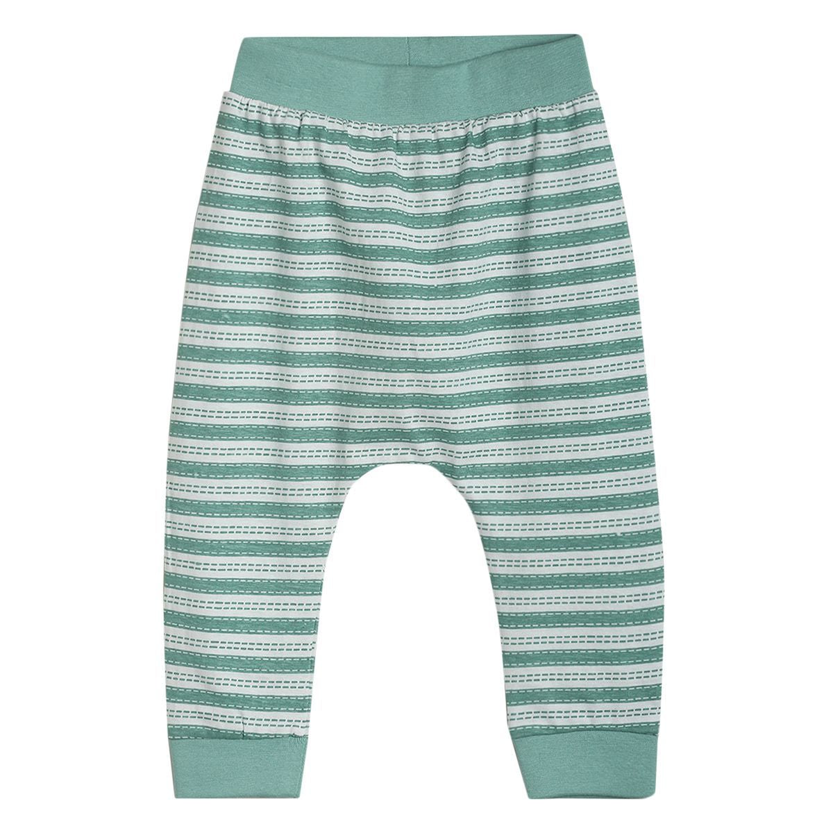 Pack of 3 knit bottom - jade green & light blue for 0-3 Months