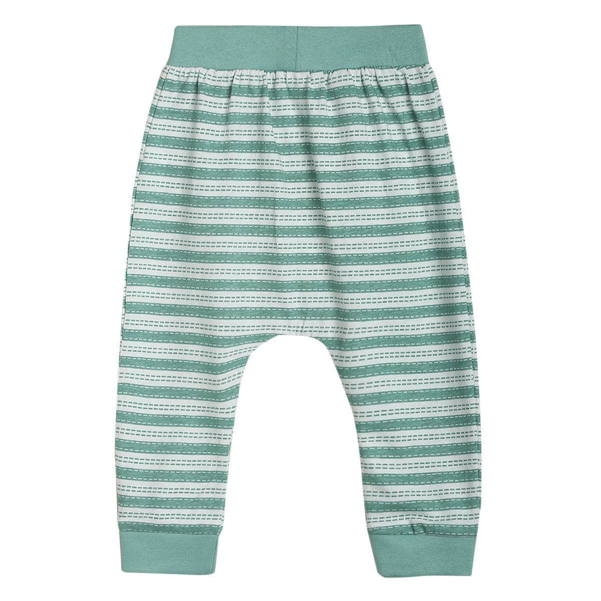 Pack of 3 knit bottom - jade green & light blue for 0-3 Months