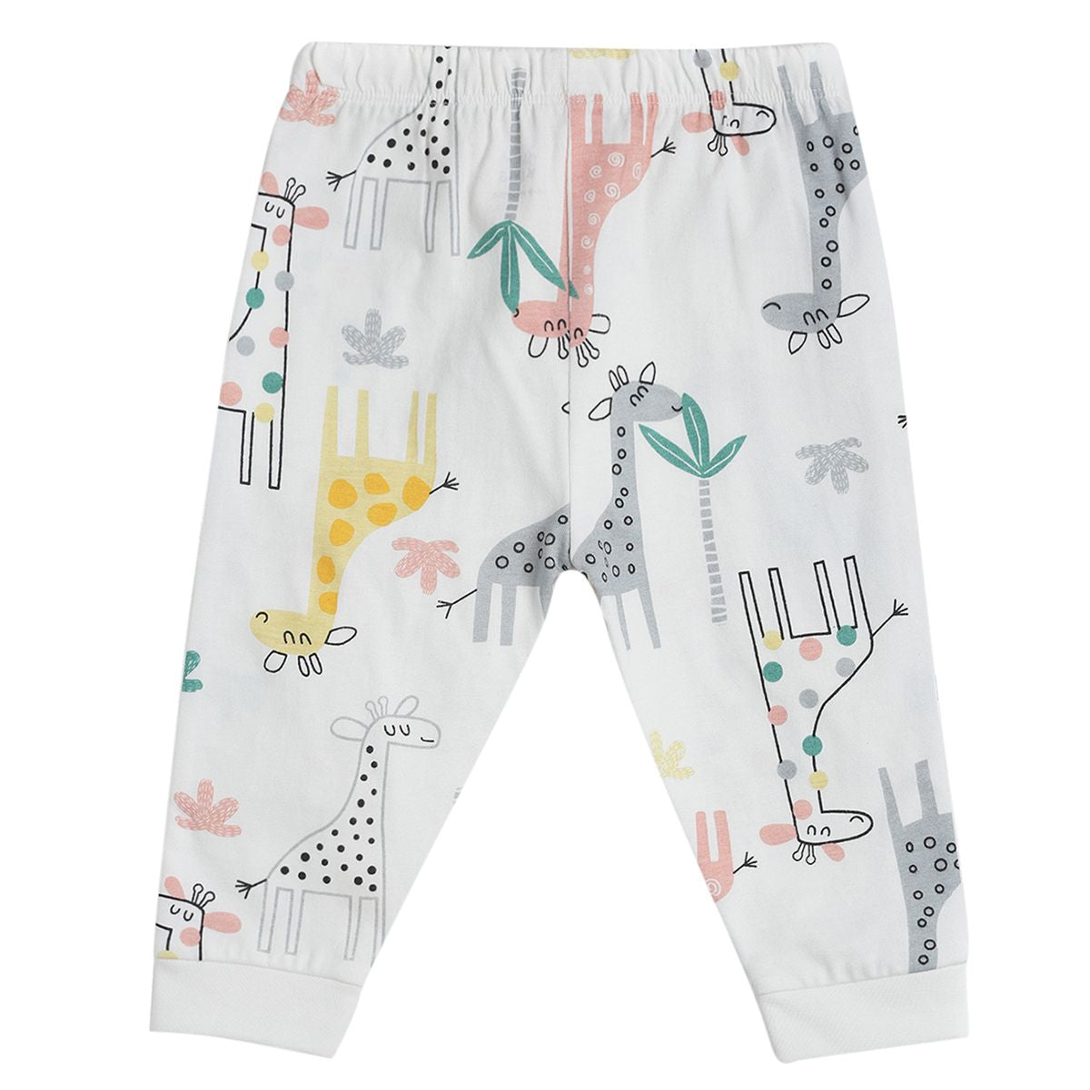 Pack of 3 knit bottom - light grey for 0-3 Months