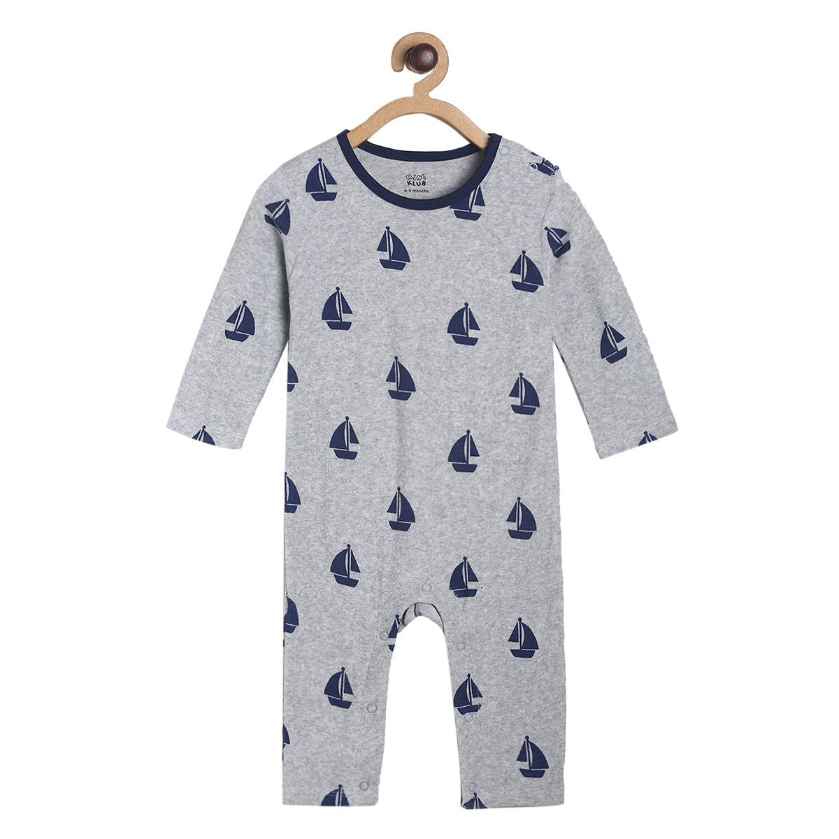 Pack of 2 romper - light grey for New Born