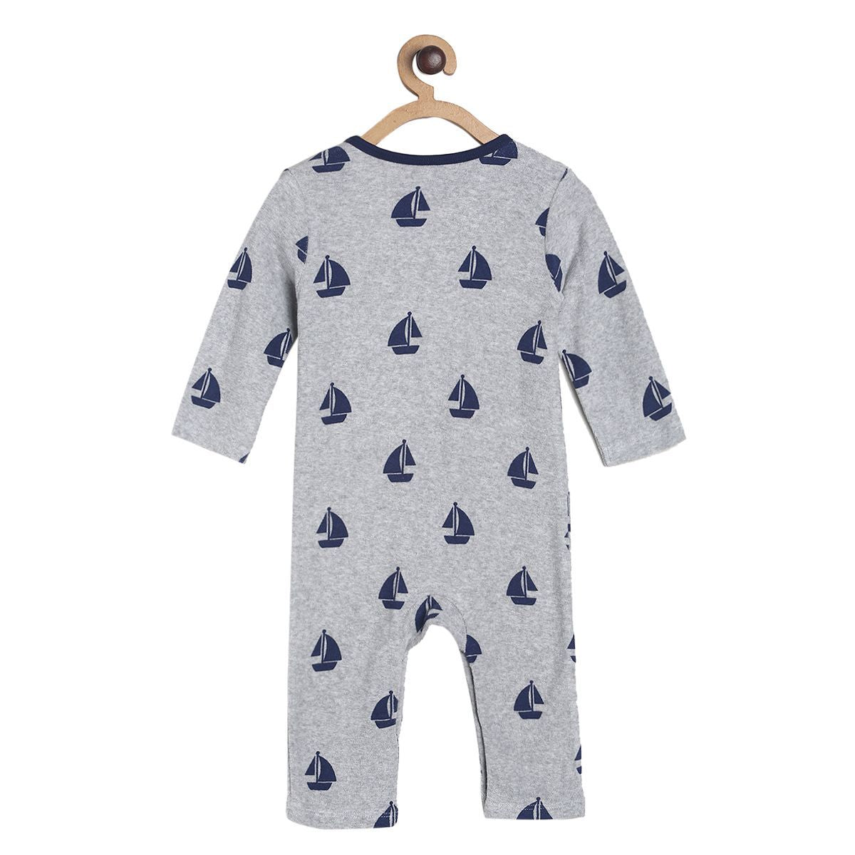 Pack of 2 romper - light grey for New Born