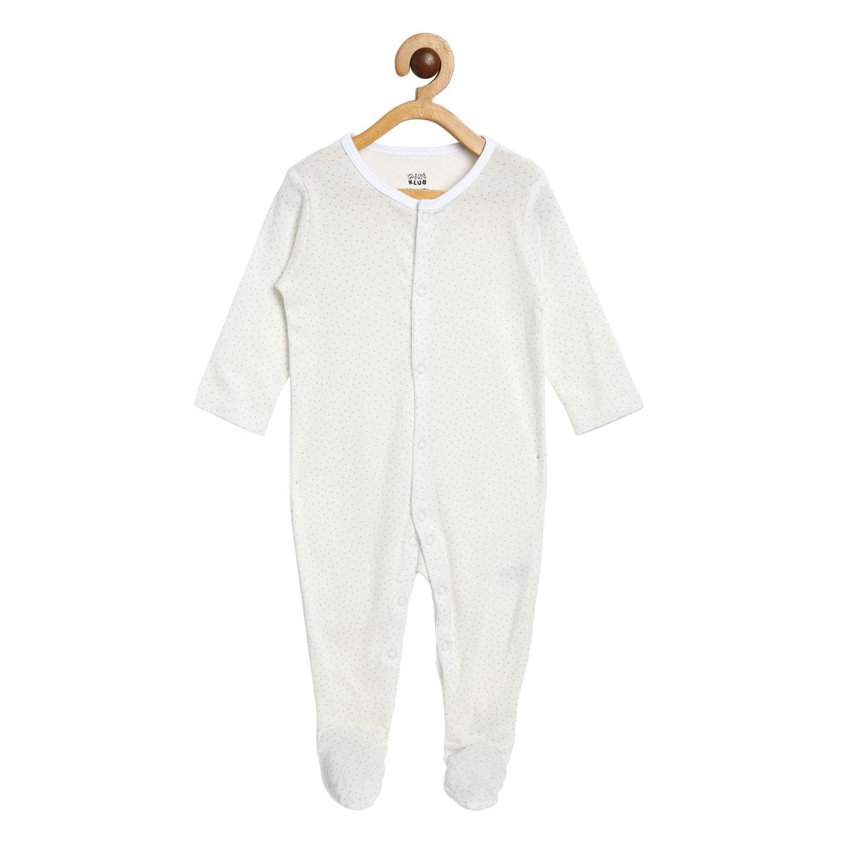 Pack of 2 sleepsuit - white & baby pink for New Born