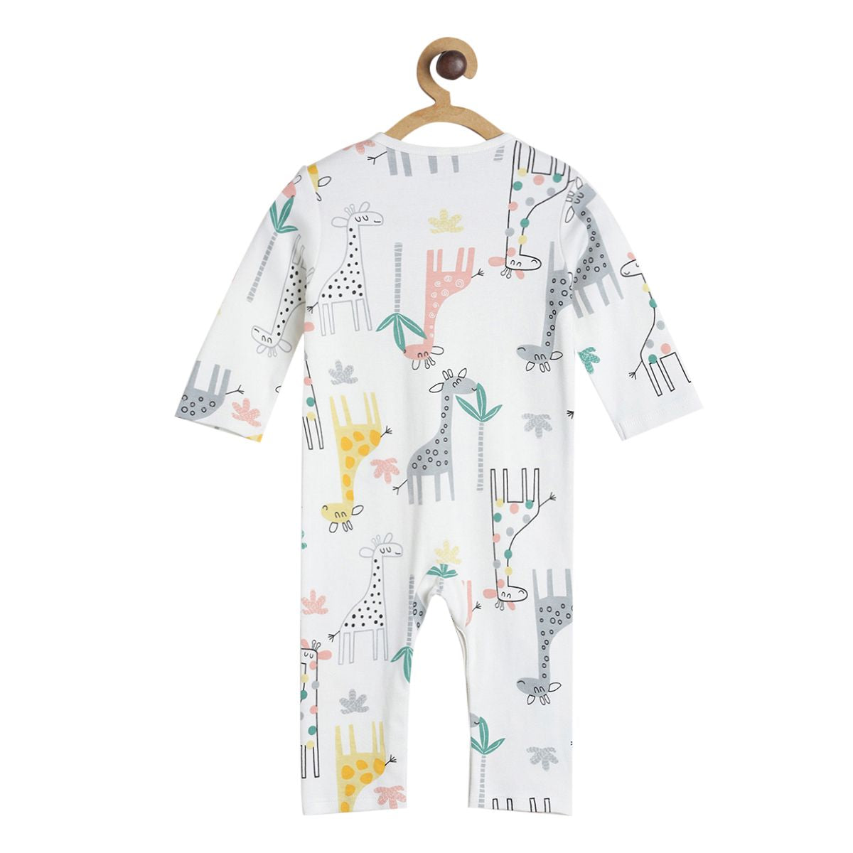 Pack of 2 sleepsuit - yellow and grey for New Born