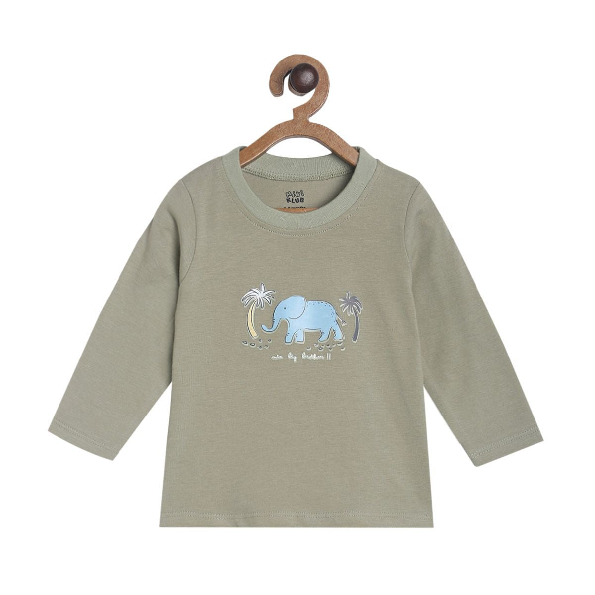 Pack of 3 t-shirt - golden brown for 0-3 Months