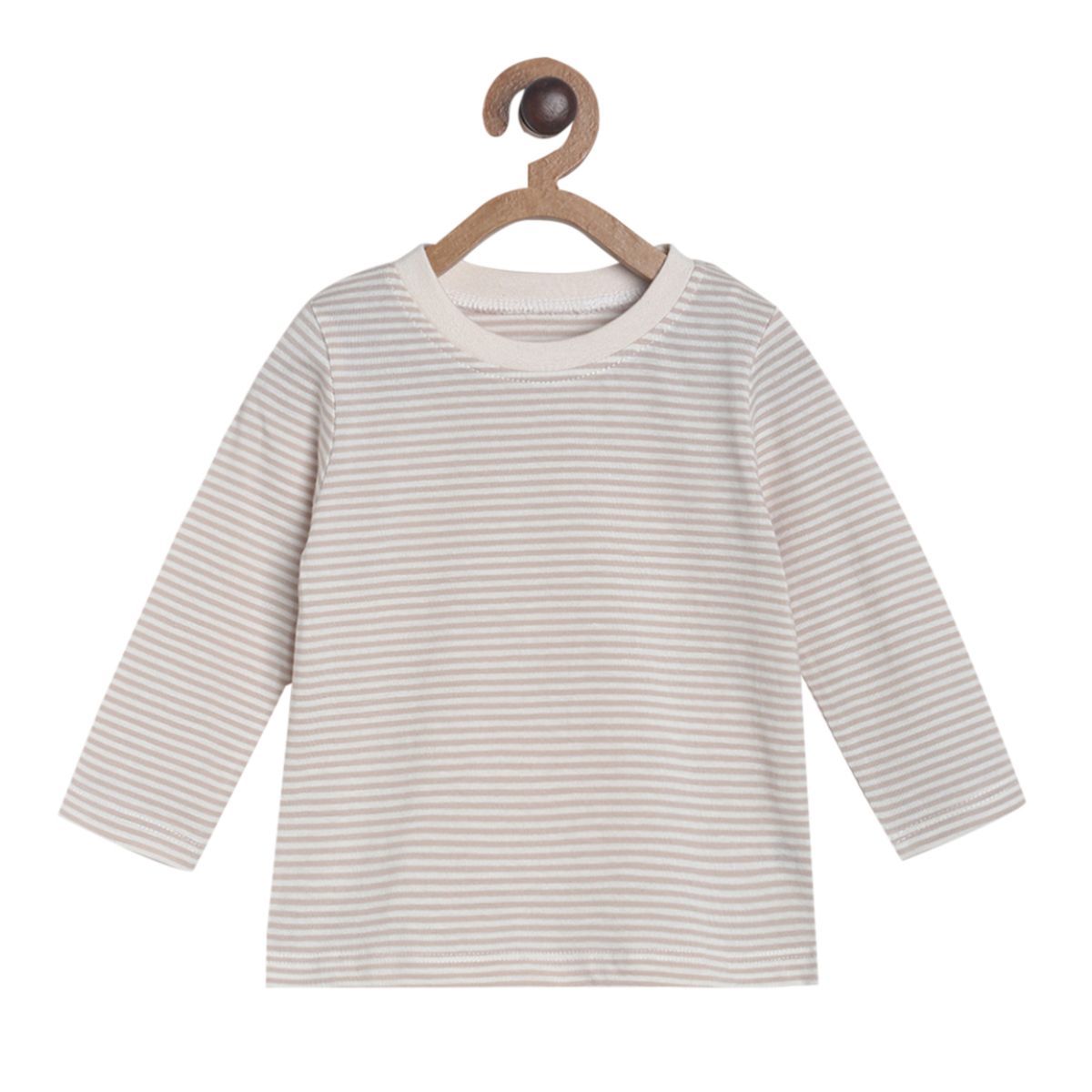 Pack of 3 t-shirt - golden brown for 0-3 Months