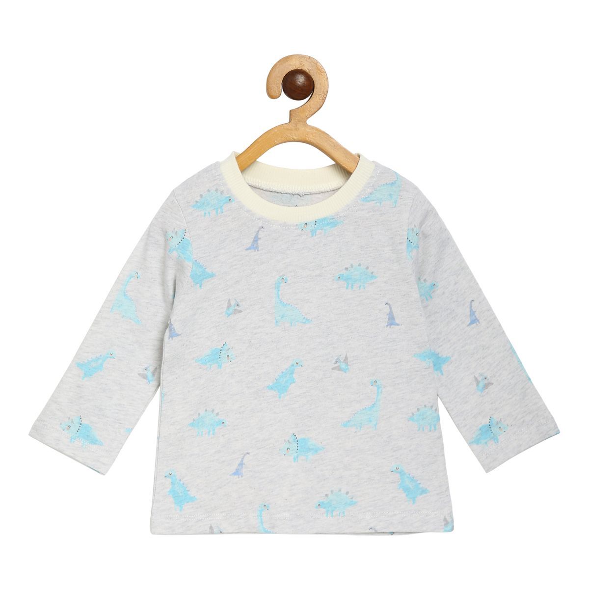 Pack of 3 t-shirt - light sky blue for 0-3 Months