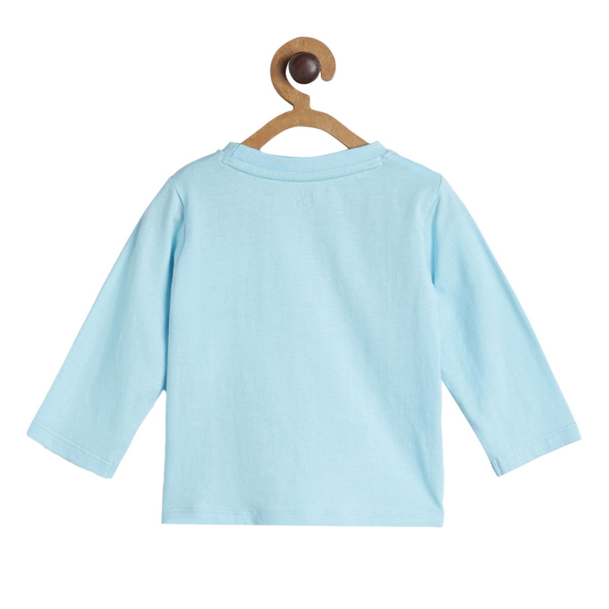 Pack of 3 t-shirt - sky blue for 0-3 Months