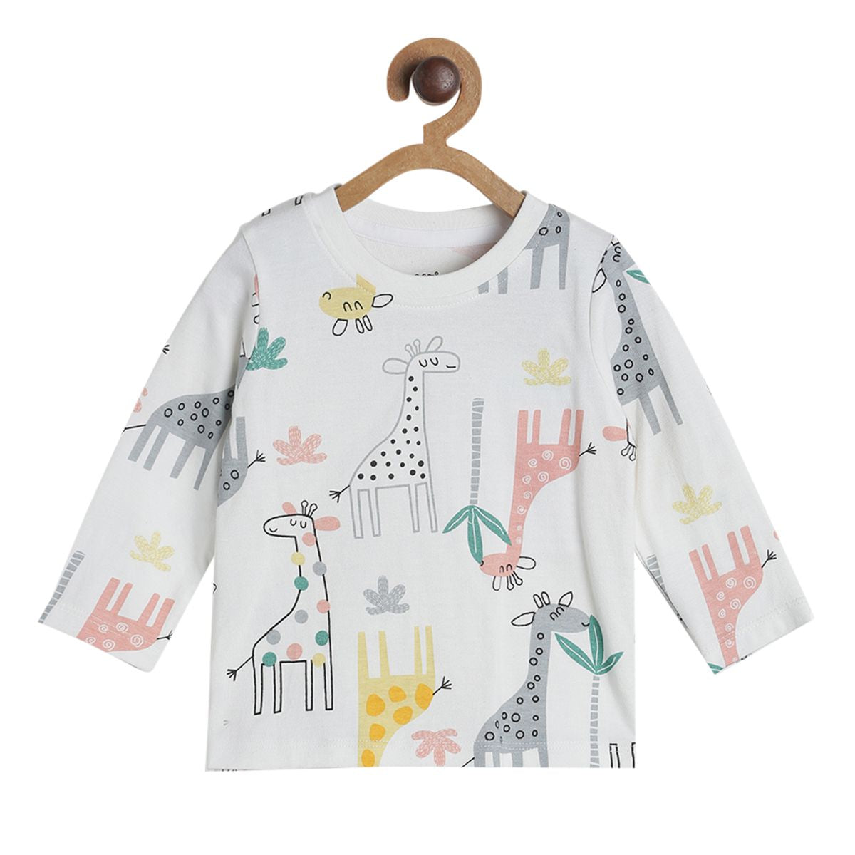 Pack of 3 t-shirt - turquoise green & white for 0-3 Months