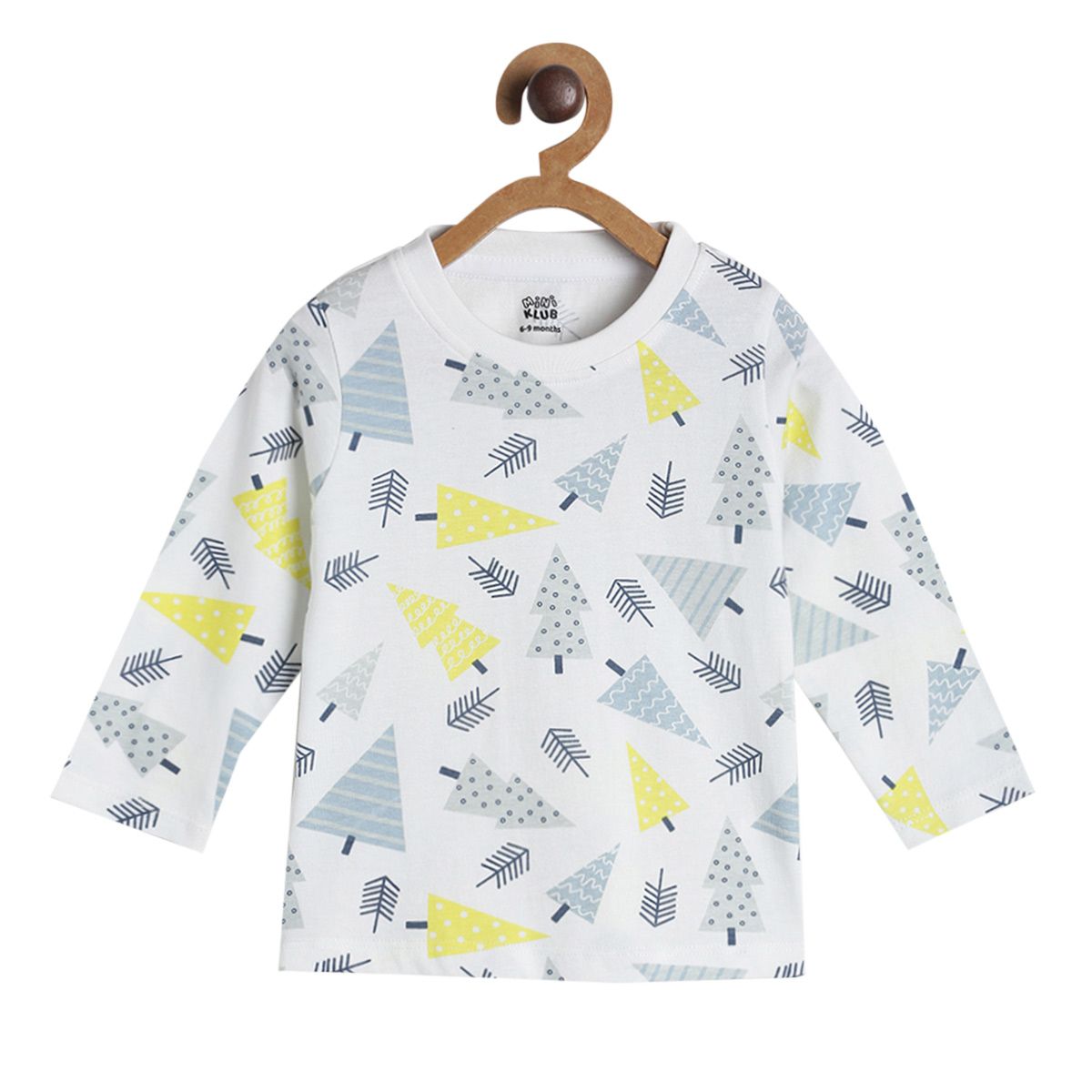 Pack of 3 t-shirt - light sky blue & light blue for 0-3 Months