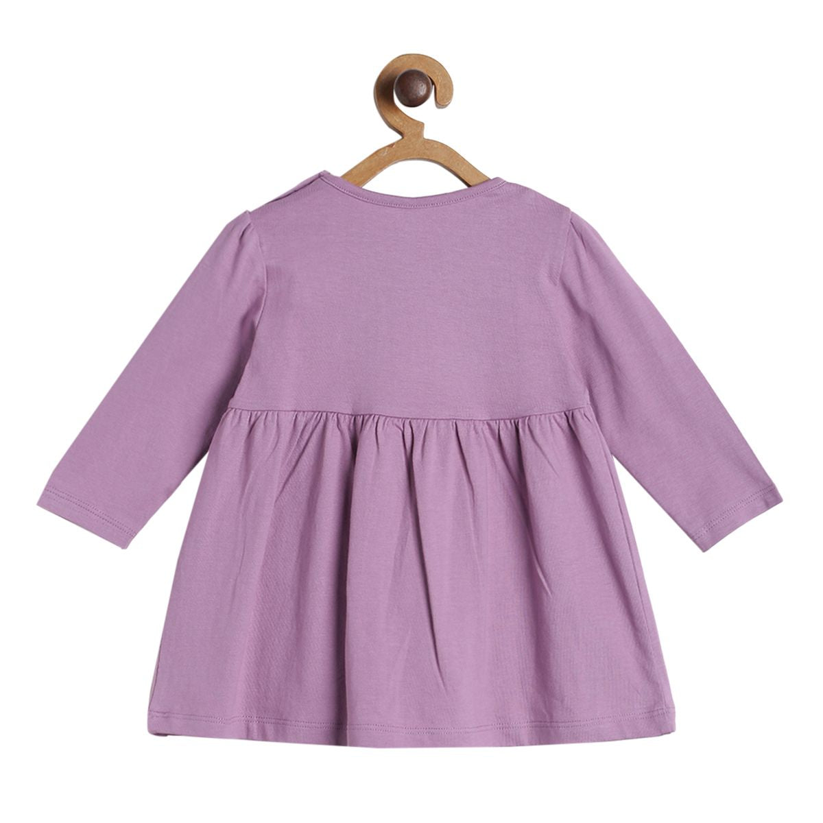 Pack of 2 dress - lavender and pink for 0-3 Months