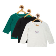 Pack of 3 knit top - white for 0-3 Months