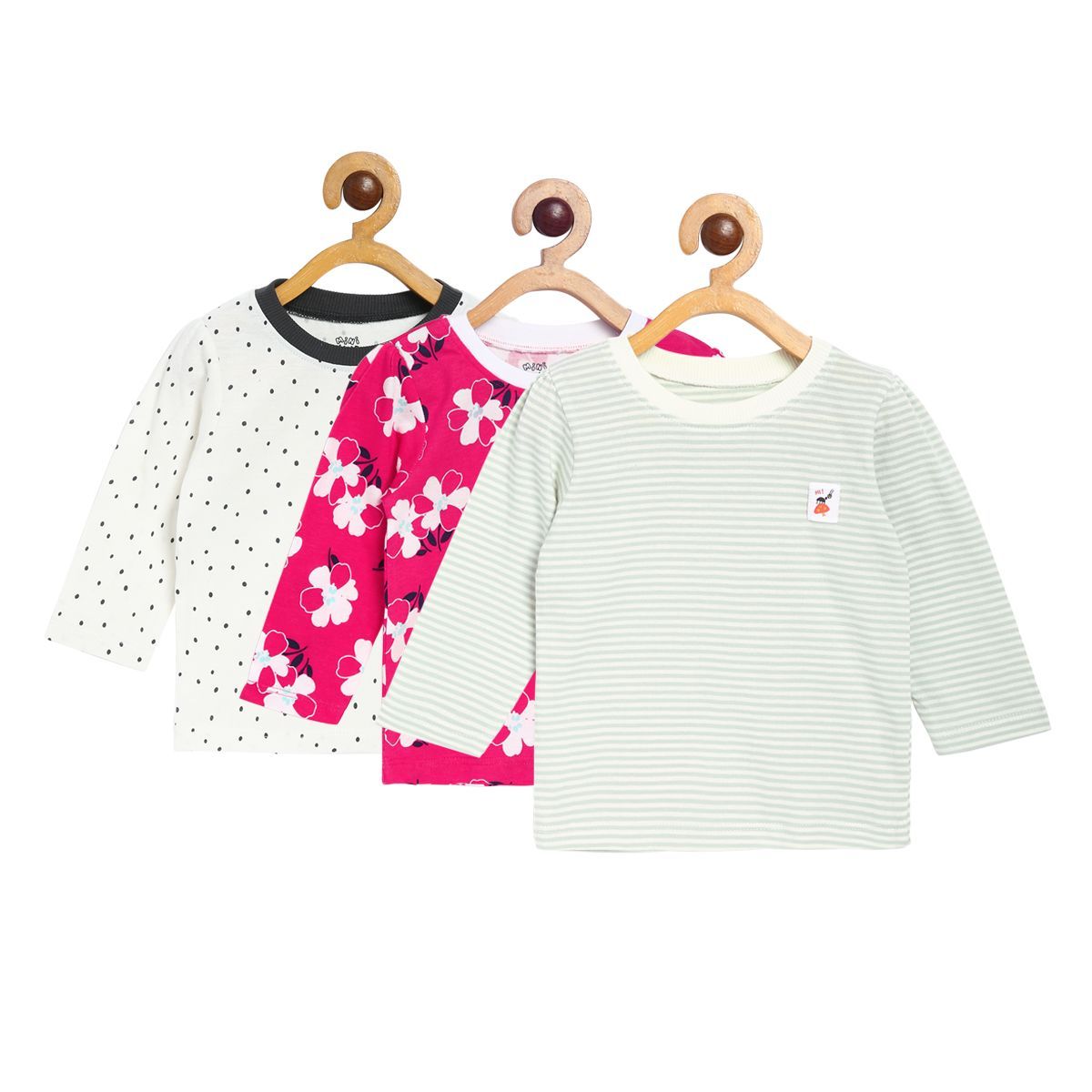 Pack of 3 knit top - white for 0-3 Months