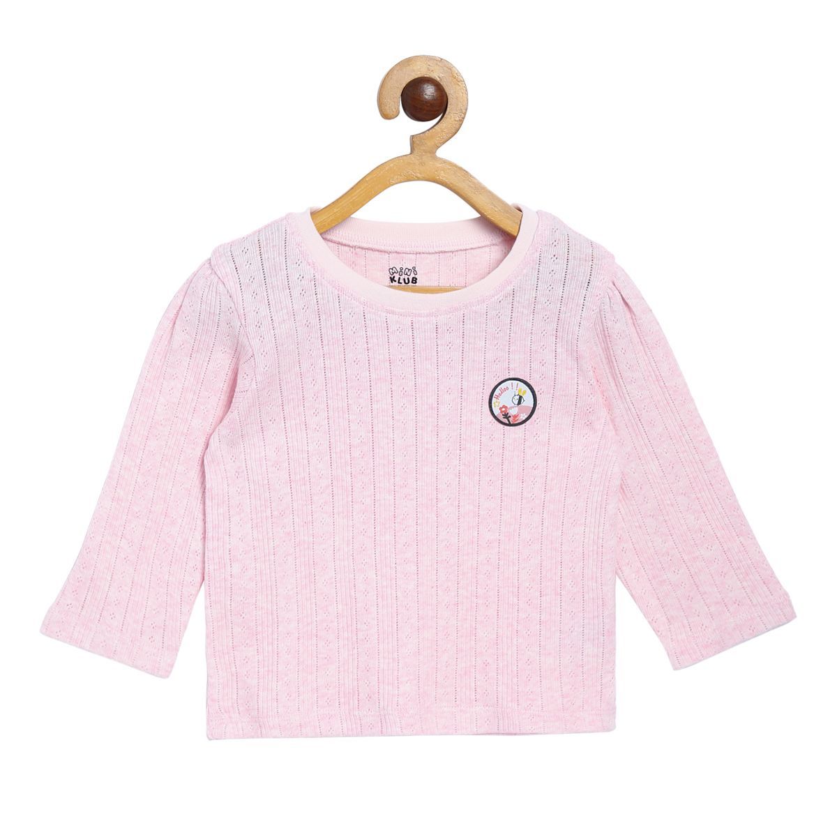 Pack of 3 knit top - light baby pink for 0-3 Months
