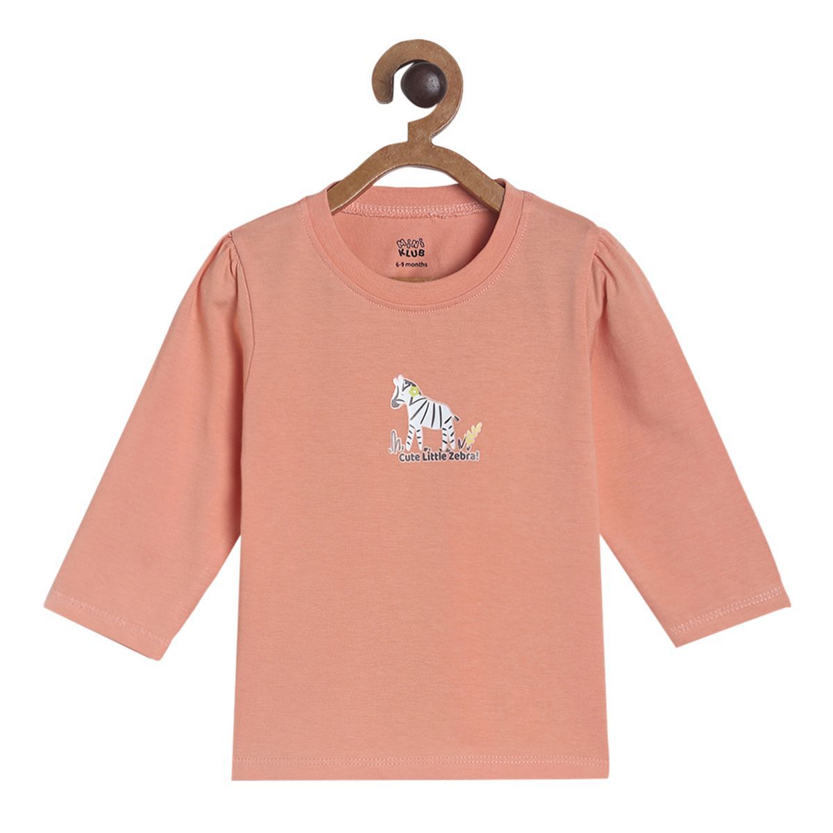 Pack of 3 knit top - darksalmon for 0-3 Months