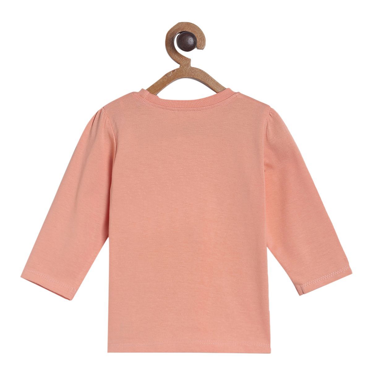 Pack of 3 knit top - darksalmon for 0-3 Months