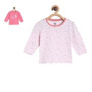 Pack of 2 knit top - lavenderblush for 0-3 Months