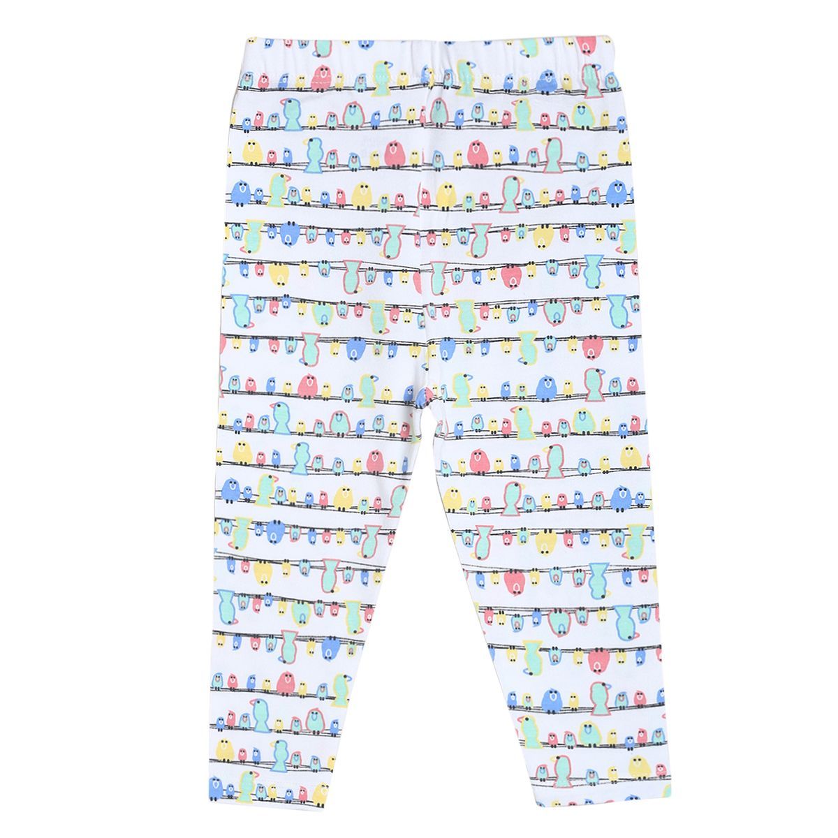 Pack of 3 legging - whitesmoke for 0-3 Months