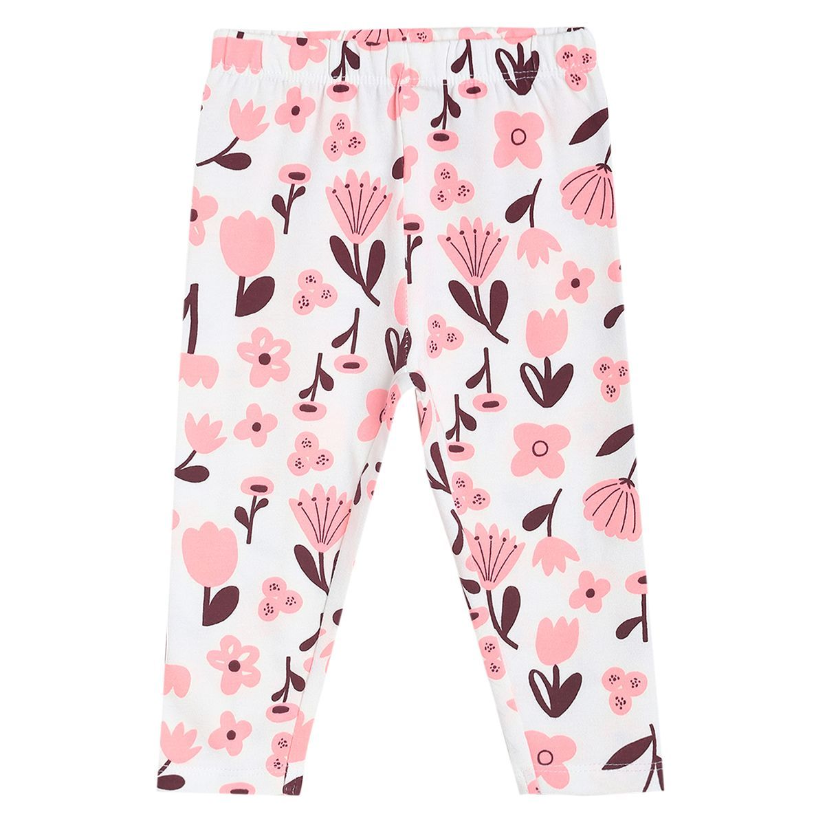 Pack of 3 legging - baby pink & pink for 0-3 Months